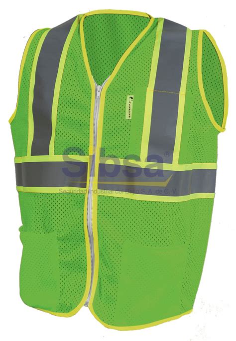 Chal Jyr Sr 1210vcrl Chaleco Unitalla Verde Tela Jersey De Alta