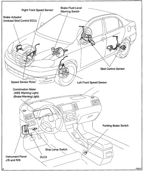 Airbag sensor location toyota corolla