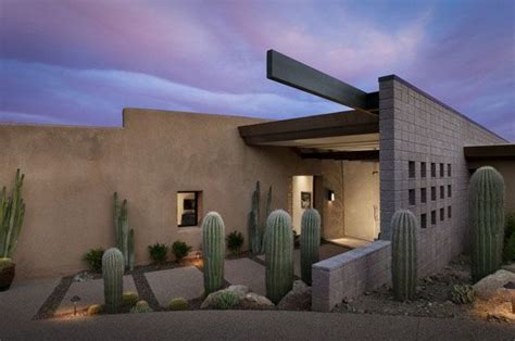 Incredible Contemporary Desert Home Pass Residence Casas En El