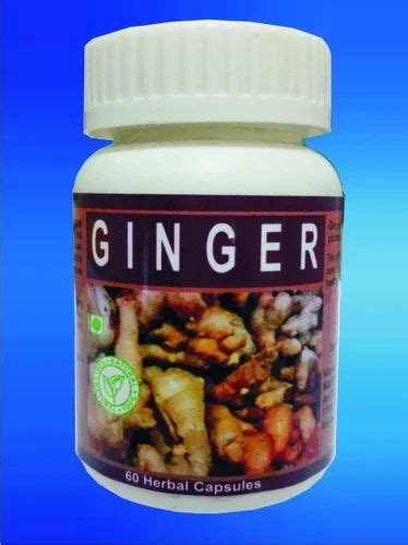 Ginger Capsules At Best Price In Chennai By Shallusky Herbal Wellness