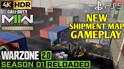 Ps5 Modern Warfare 2 New Map Shipment Gameplay 4k Mw2 Shipment Gameplay Ps5 Mw2 Season 1