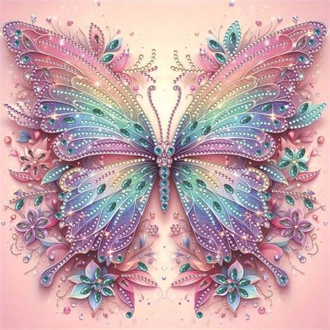 Pin By Lisa Jo On Flutterby In Diamond Painting Mosaic Crafts