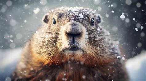 Le Jour De La Marmotte Une Foule Est Captiv E Par Une Mignonne