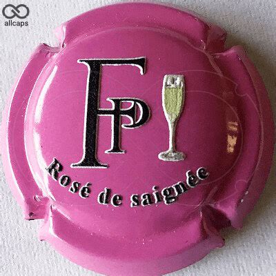 Capsule 4 a Rosé de saignée en relief Champagne Perrin Franck AllCaps