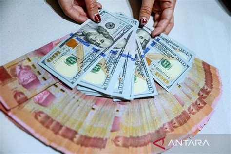 Rupiah Rabu Tergelincir Poin Menjadi Rp Per Dolar As Antara News