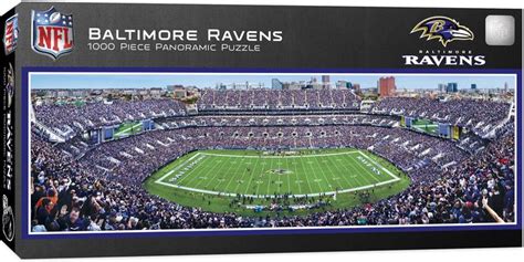 Baltimore Ravens Stadium Panoramic Jigsaw Puzzle Nfl 1000 Pc Nfl