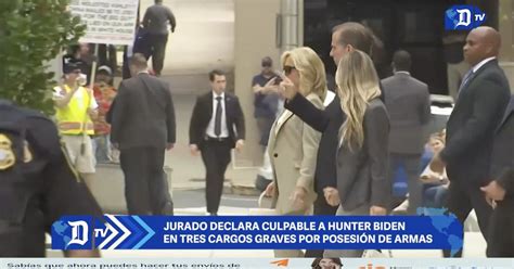 El Diario En Segundos Jurado Declara Culpable A Hunter Biden En