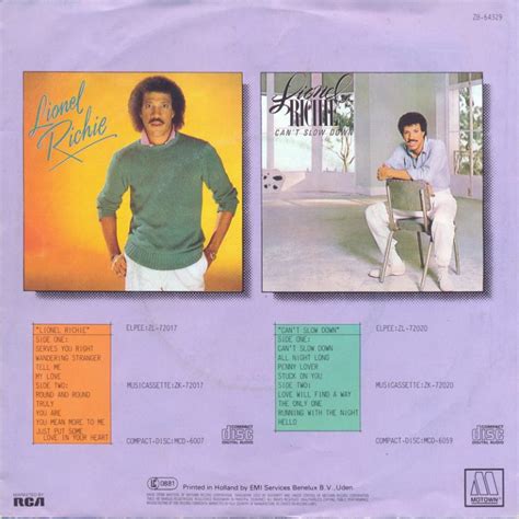 Lionel Richie - Stuck on You (7"si NL 1983) - Het Plaathuis