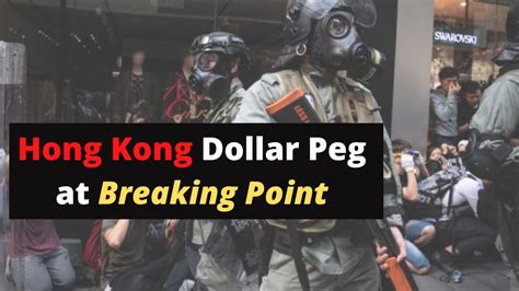 Is The Hong Kong Dollar Peg At Breaking Point YouTube