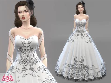 Colores Urbanos Wedding Set Sims Wedding Dress Dress Sims Clothing