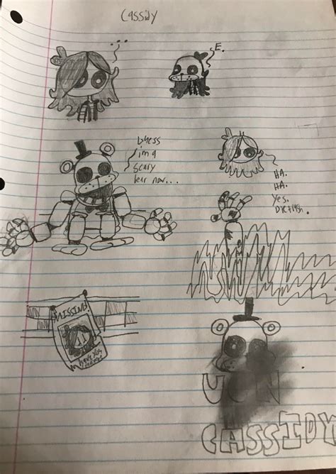 Some Cassidy Doodles R Fivenightsatfreddys