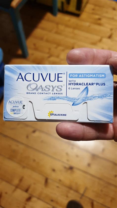 Soczewki Acuvue Oasys With Hydraclear Plus For Astigmatism 6 Soczewek Opinie I Ceny Na Ceneo Pl