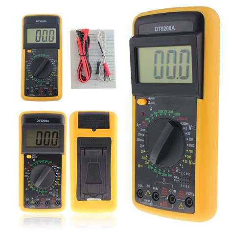 Dt A Multimeter Professionele Lcd Digitale Ac D Grandado