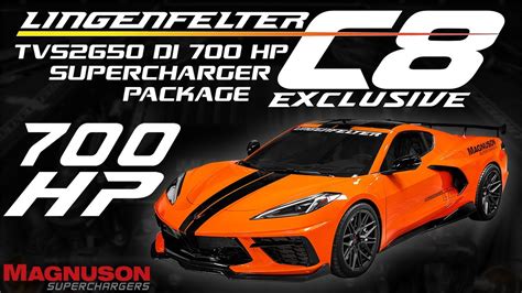 C8 Corvette Supercharger Package From Lingenfelter Magnuson Promises