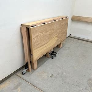 Middleweight Folding Workbench Plans Written And Video Plans Etsy