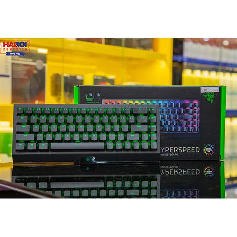 Bàn phím cơ không dây Razer Blackwidow V3 Mini Hyperspeed Phantom