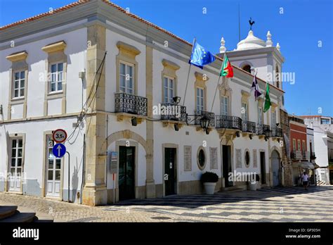 Town Hall Building Loul Algarve South Portugal Stock Photo Alamy