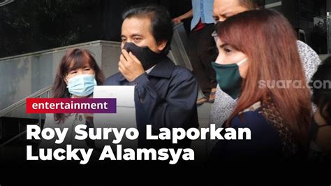 Roy Suryo Resmi Laporkan Lucky Alamsyah Ke Polisi Video Dailymotion