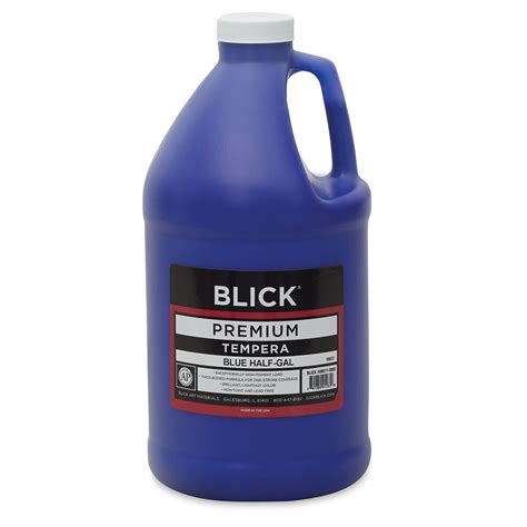 Blick Premium Grade Tempera Blue Half Gallon Michaels