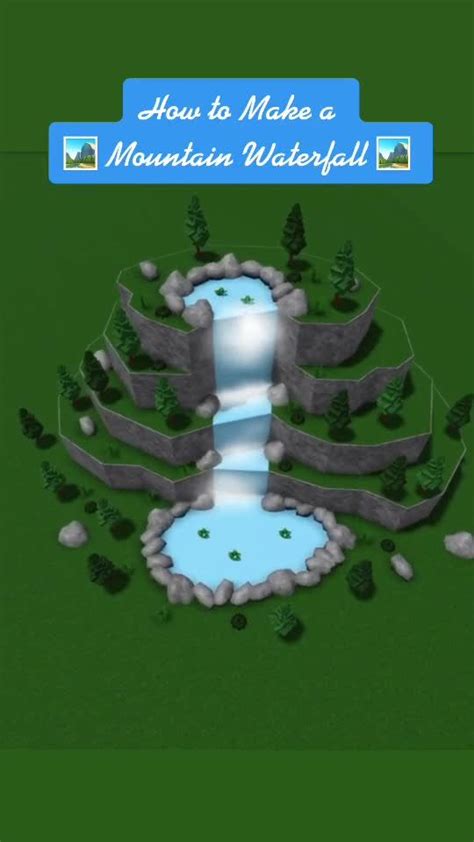 Bloxburg Waterfall House