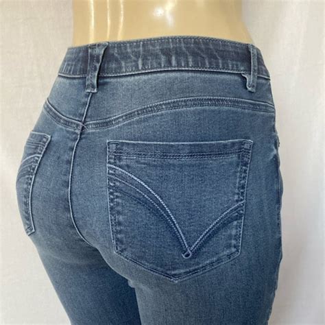 Democracy | Jeans | Democracy Jeans Womens Tummy Control Size 6 Blue Denim Itty Bitty Bootcut ...