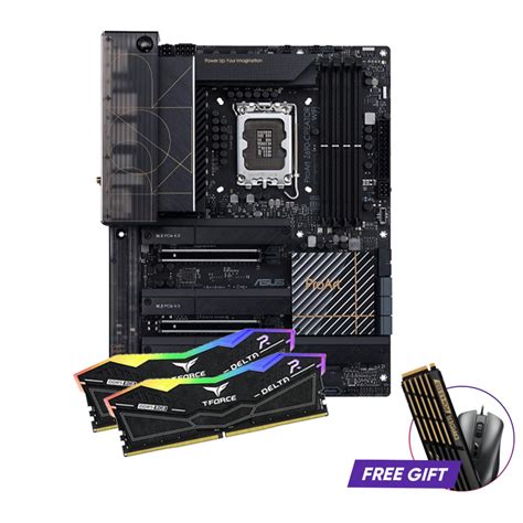 Buy Asus Proart Z Creator Wifi Motherboard And Team Delta Gb