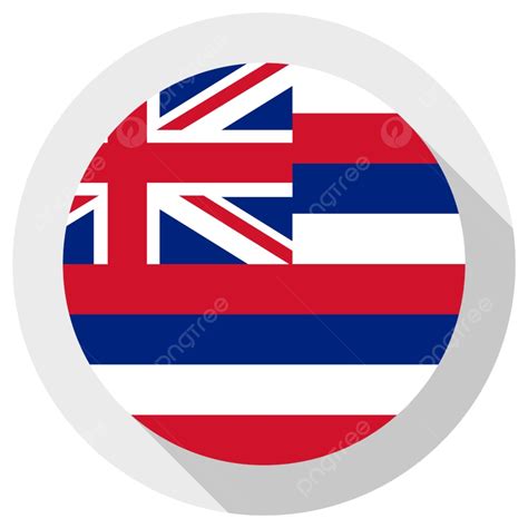 Hawaii Flag Clipart Vector Flag Of Hawaii Icon World Hawaii Travel