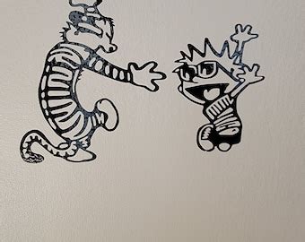 Calvin And Hobbes Vinyl Decals Etsy