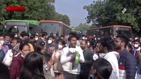 Resident Doctors Hold Protest March In Delhi Over Delay In Neet Pg