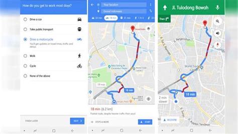 Cara Melihat Rute Macet Di Google Map