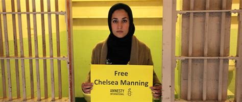 La Lanceuse Dalerte Chelsea Manning Remercie Les Militants DAmnesty