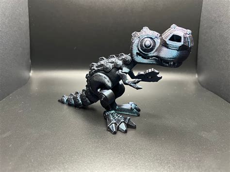 Flexi Factory Cyborg T Rex Now Available In Multicolor Etsy