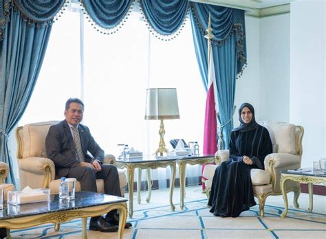 Khater Meets Malaysian Ambassador Read Qatar Tribune On The Go For Unrivalled News Coverage