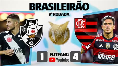 VASCO 1 X 4 FLAMENGO AO VIVO CAMPEONATO BRASILEIRO POS JOGO YouTube