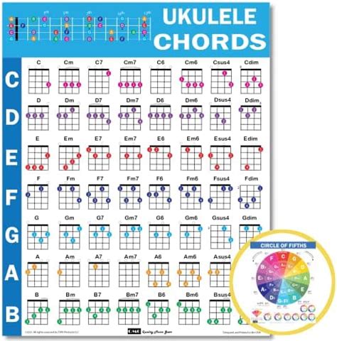 Buy Chords Cheatsheets Guitar Guitar Chord Poster Beginner