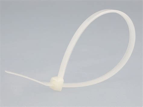 10 Inch Natural Intermediate Cable Tie 100 Pack Secure Cable Ties