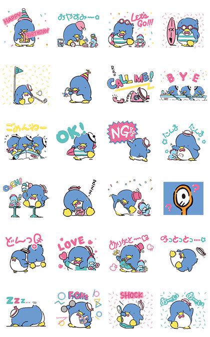 Tuxedosam Sticker For Line And Whatsapp — Android Iphone Ios Sanrio