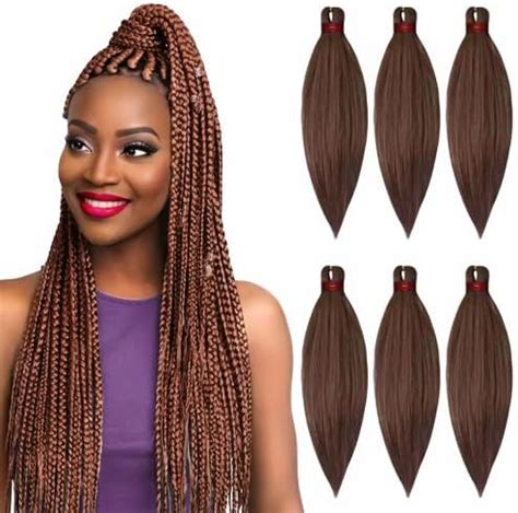 Amazon Maradek X Pre Stretched Professional Braiding Hair