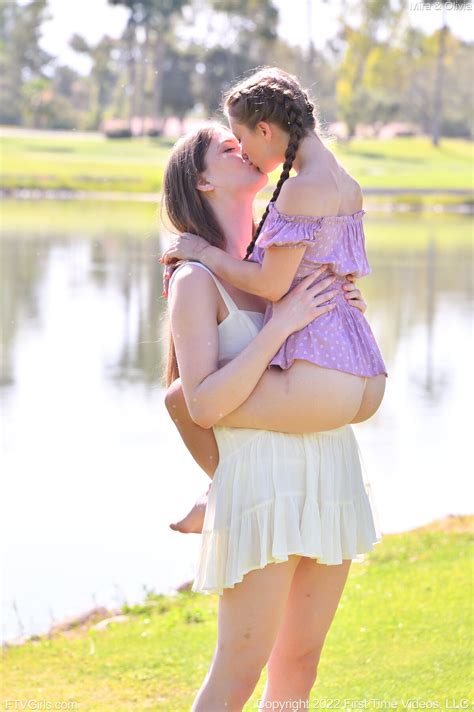 Mira And Olivia Nude In Feel The Connection At FTV Hunter