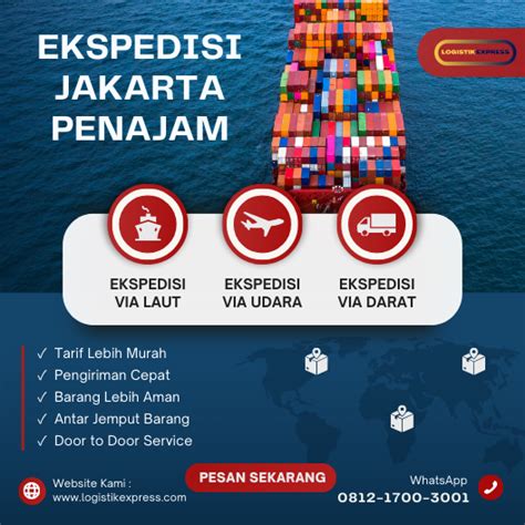 Ekspedisi Jakarta Penajam Terbaik Dan Terpercaya