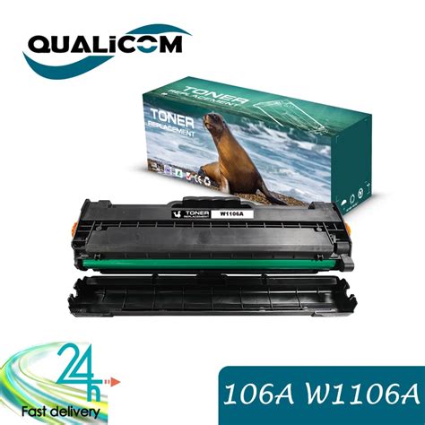 Qualicom 106a W1106a 1106 1106a With Chip Compatible Toner Cartridge