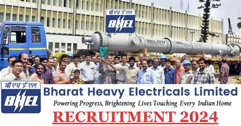 BHEL Recruitment 2024 Notification Out - Apply For Trainee Posts