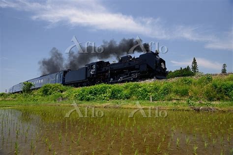 岩手県 Jr釜石線 Sl銀河 24777472 の写真素材 アフロ