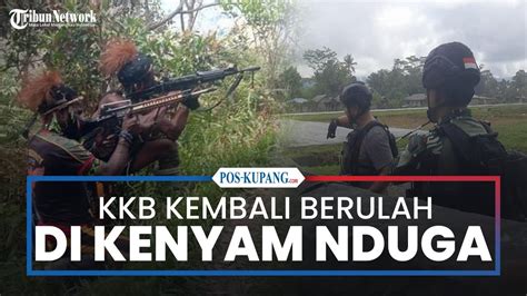 Kkb Kembali Berulah Serang Satgas Kopasgat Tni Di Bandara Kenyam Nduga