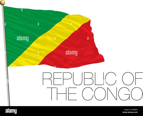 Republic Of Congo Flag Vector Illustration Stock Vector Image And Art