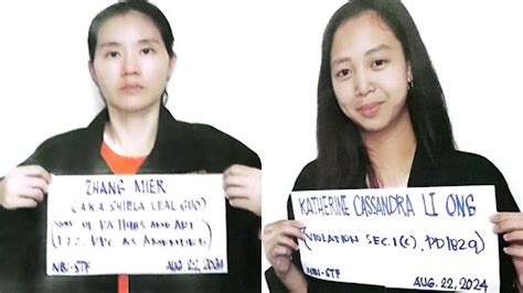 Shiela Guo At Cassandra Li Ong Pinasasampahan Na Ng Kaso Ng Nps Police Files Tonite