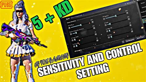 New Best Sensitivity Settings For Pubg Mobile In Best Controls