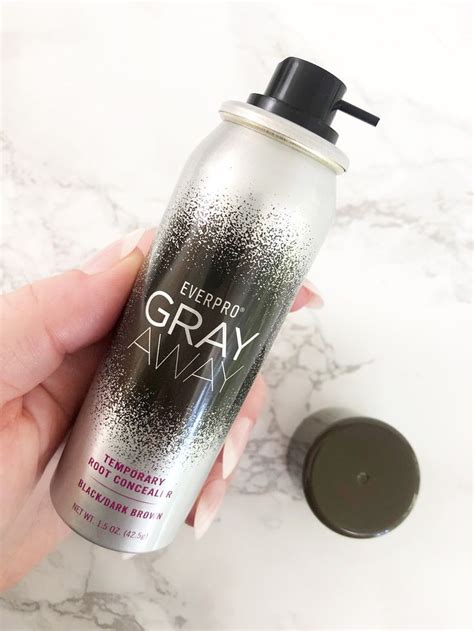 I Tried Gray Away Temporary Root Concealer Spray Made A How To Use