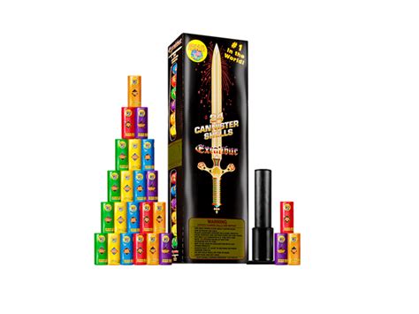Excalibur Shell Mortar Kit 24 Shells Phantom Fireworks