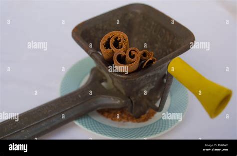 Grinder Weird Invention Stock Photo Alamy